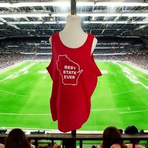 Underground Red Tank Top - Best State Ever